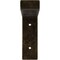Ekena Millwork Steel Truss Shelf Bracket, Antiqued Pale Gold 2"W x 8"D x 6 3/4"H BKTM02X08X06TSAPG - alternate 7